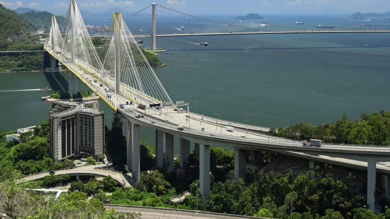 Ting Kau Bridge Smart Motorway Test on June 21