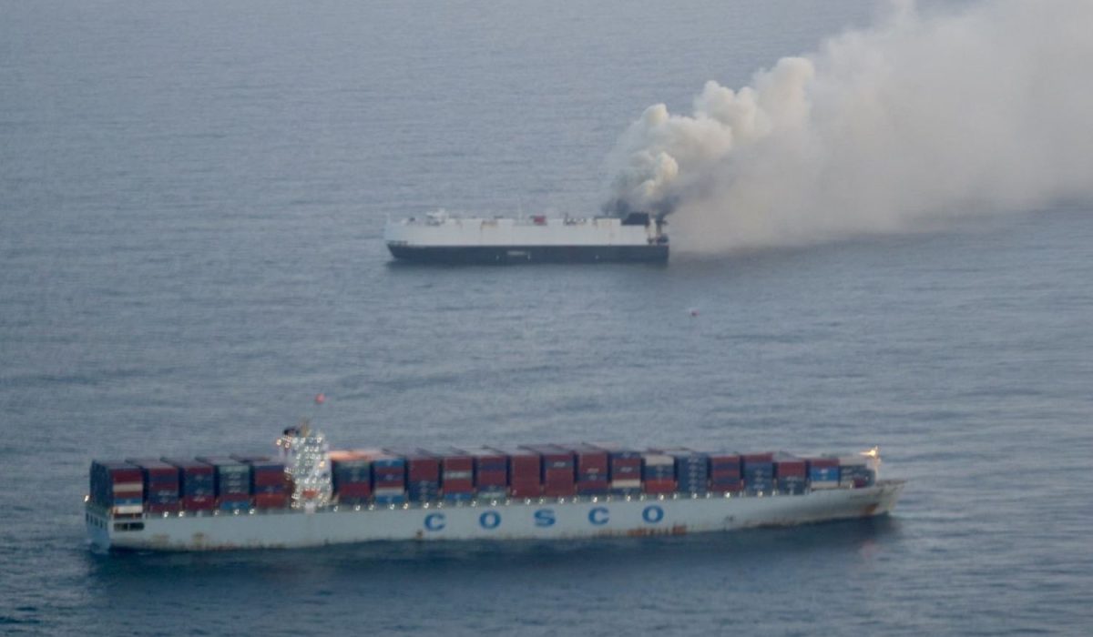 Cargo Ship With 3,000 Vehicles Sinks Near Alaska
