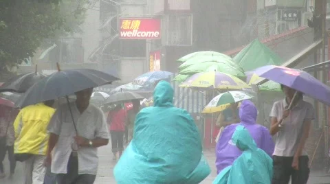 Hong Kong braces for 9 days of rain amid low pressure