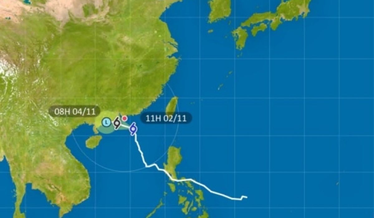 HKO Warns of T8 Signal as Tropical Cyclone Nears Hong Kong