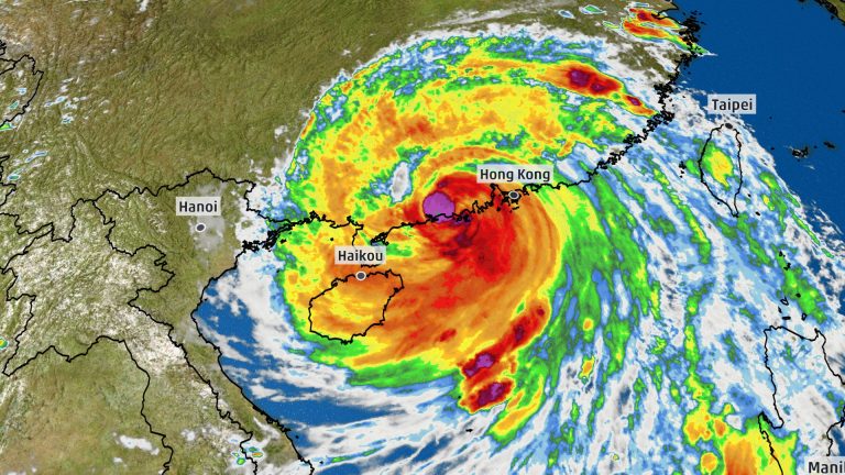 Twin Tropical Storms Threaten Southern China Coast