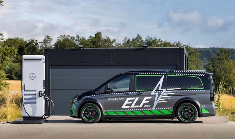 10 分鐘補滿 100 kWh！賓士 ELF 讓充電更便捷