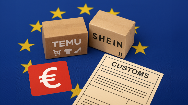 EU Fast-Tracks Fee on Cheap Chinese Imports from Temu, Shein