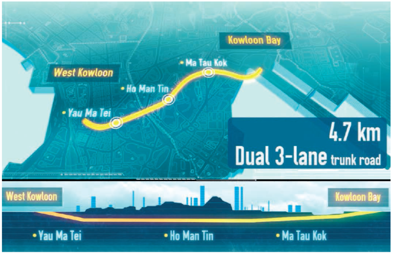 Central Kowloon Bypass Opens With Smooth Traffic Flow