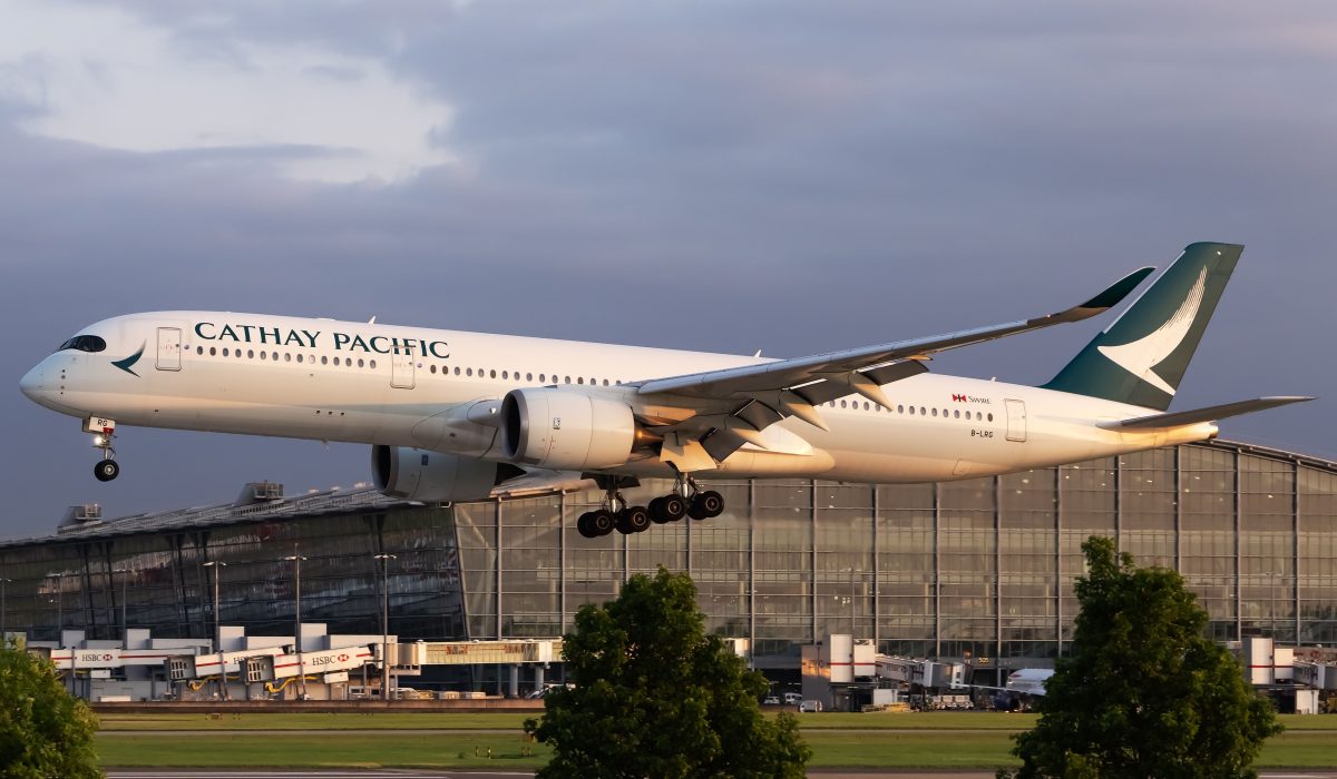Cathay Pacific A350 Tail Strike Incident in Hong Kong