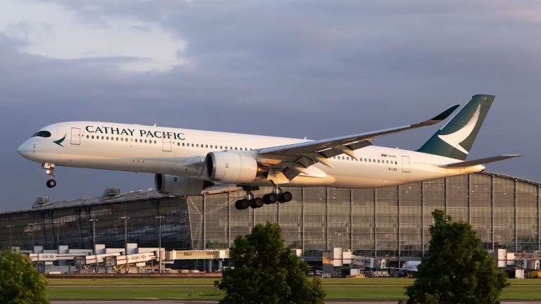 Cathay Pacific A350 Tail Strike Incident in Hong Kong