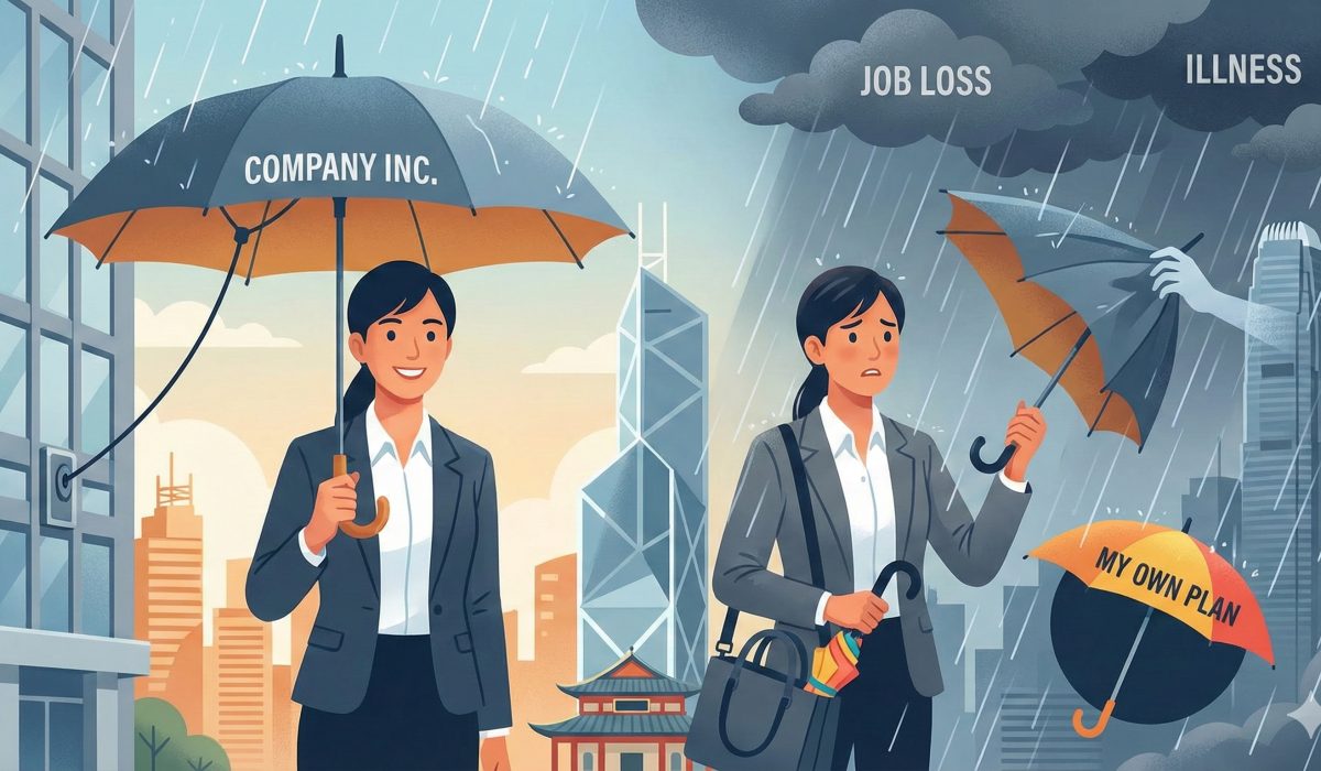 The “Borrowed Umbrella” Trap: Why Your Company Medical Card Isn’t Enough (Especially If You’re Young)