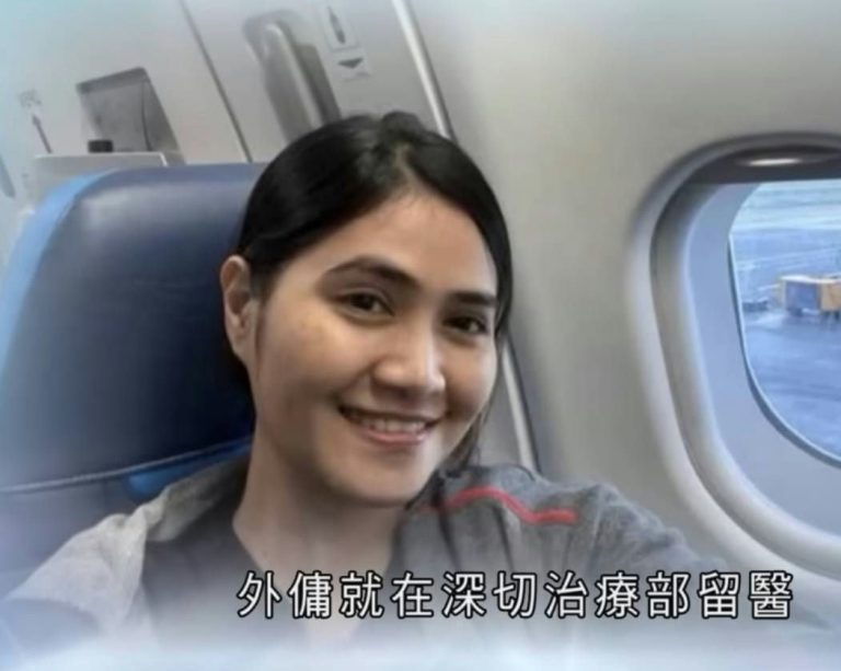 Filipino helper saves baby in Hong Kong fire, now hospitalized